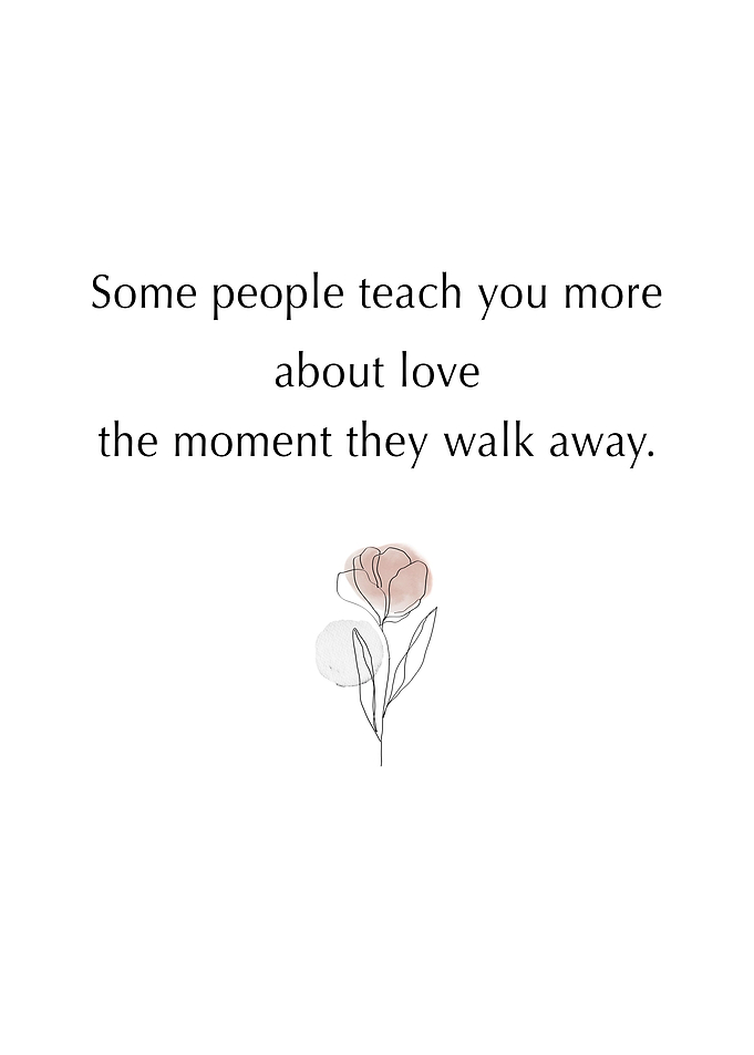 Walk away