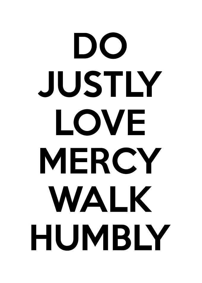 Walk Humbly