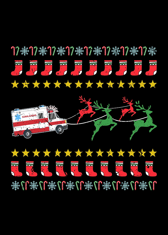 Ugly Christmas Ambulance