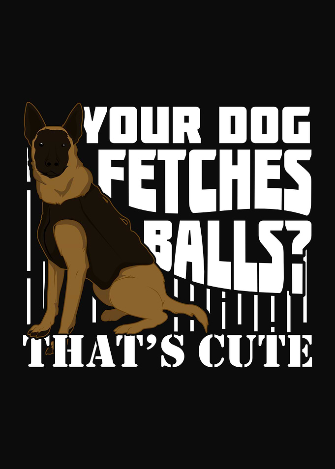 Police Dog Design