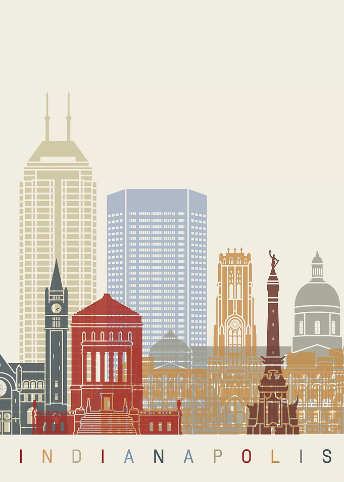 Indianapolis skyline