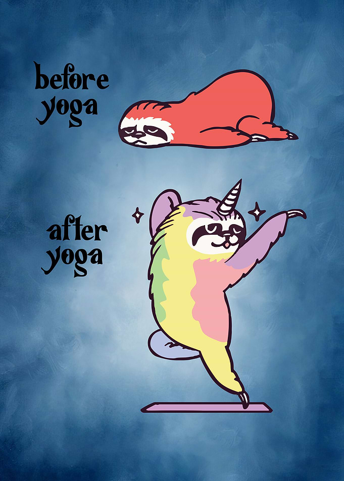 50 Yoga animal 50