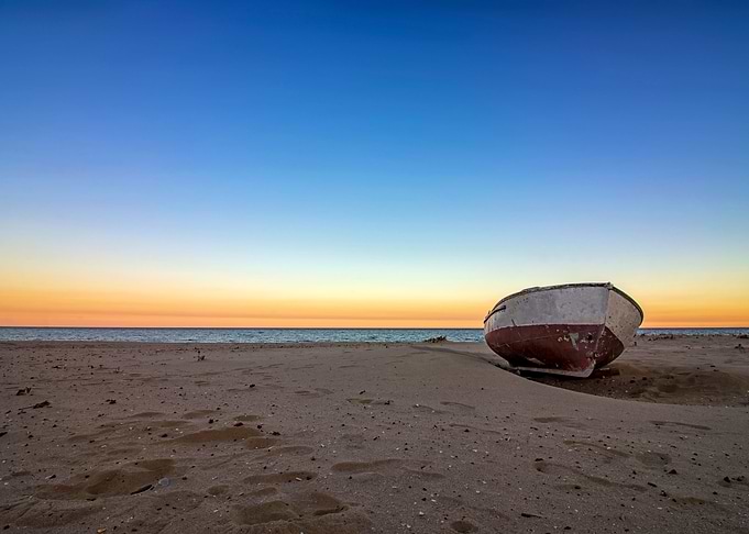 lonely boat