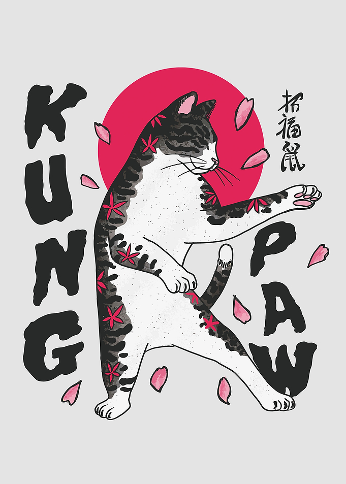 Edo Kungo fu black cat