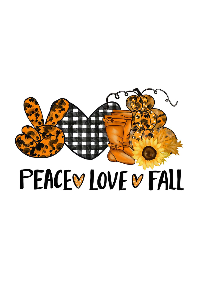 Peace Love Fall