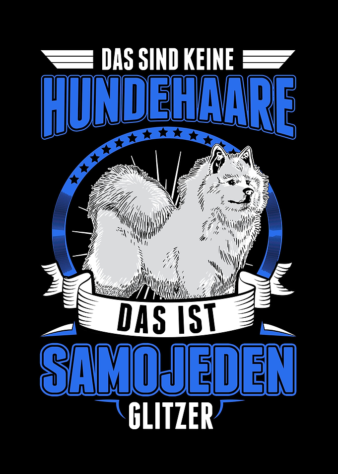 Samojeden Glitzer