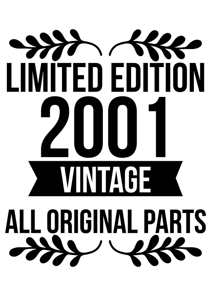 Born 2001 Limited Edition
