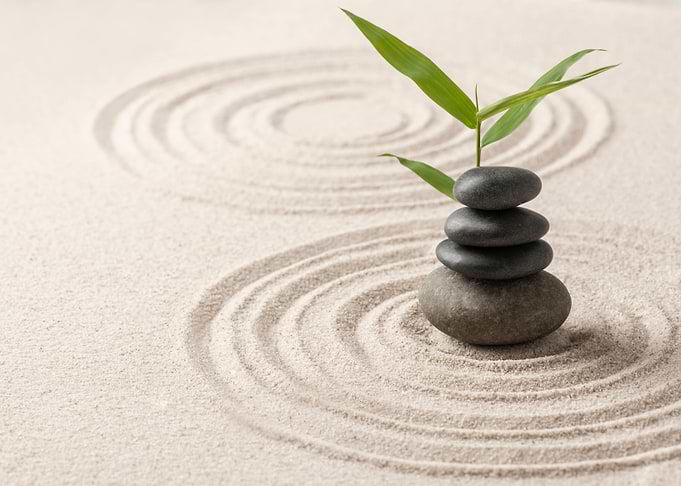Zen Stones and circles