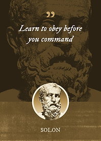 Learn to obey before you