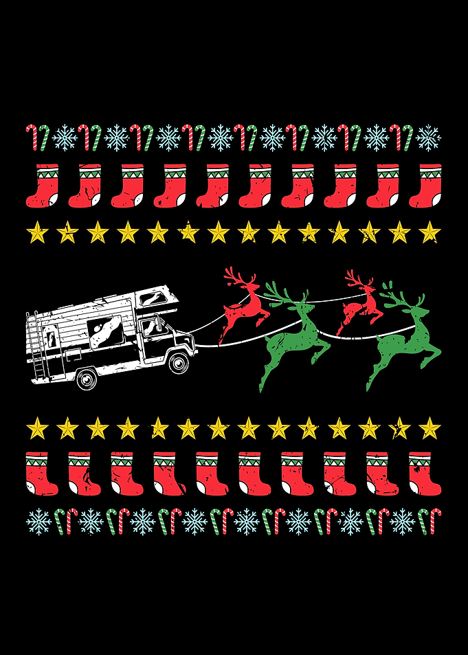 Ugly Christmas Camping