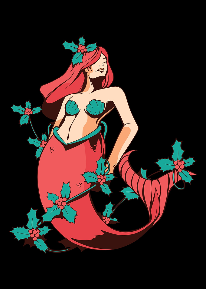 christmas mermaid