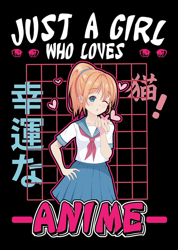 Girl Watching Anime Otaku