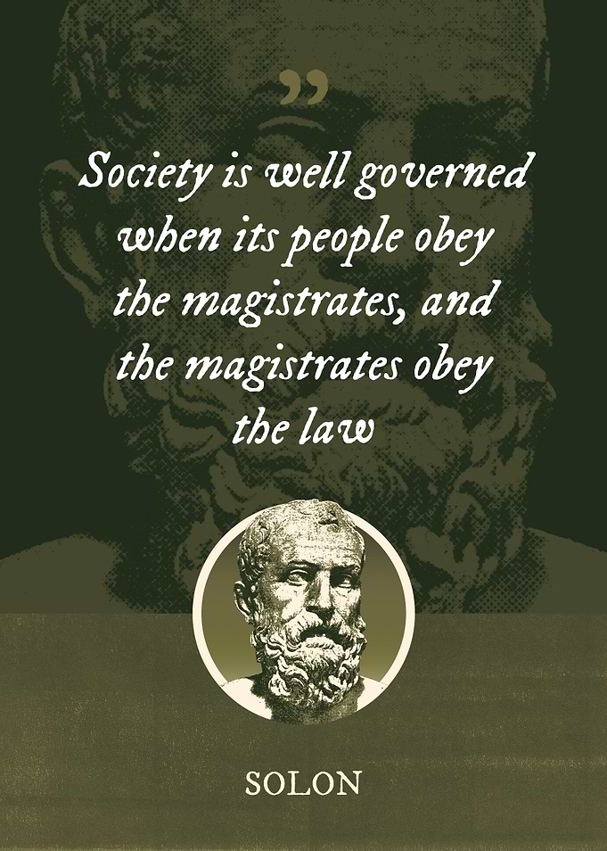 Society is well governed