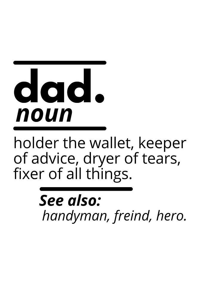 Dad Dictionary Definition