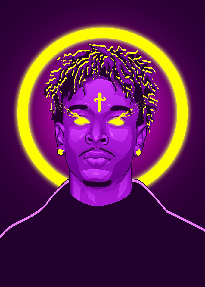 21 Savage Neon