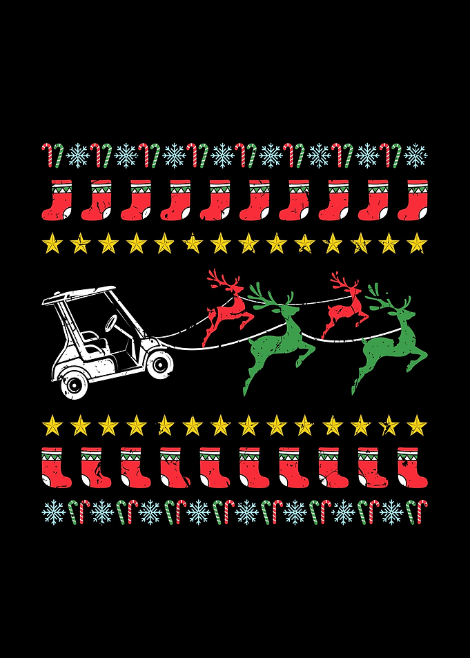 Ugly Christmas Golf