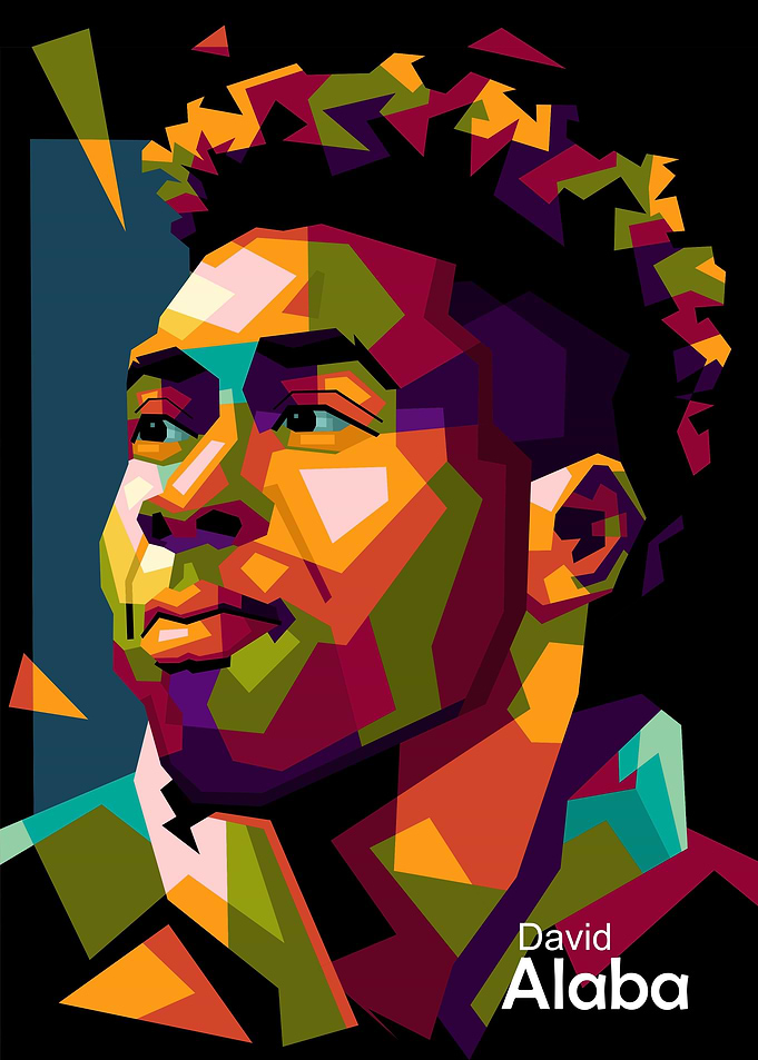 Alaba in wpap popart