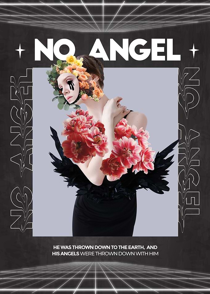 No Angel Floral Woman