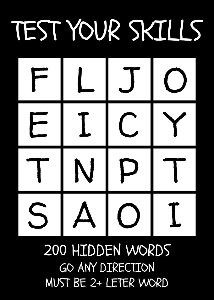 Word Game Poster 4