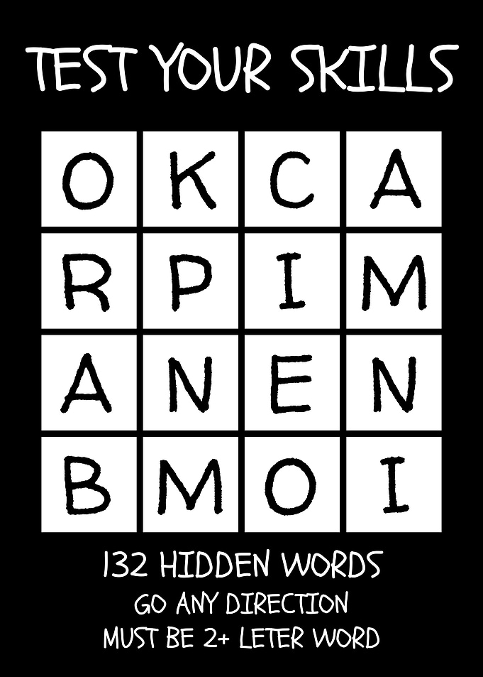 Word Game Poster 5