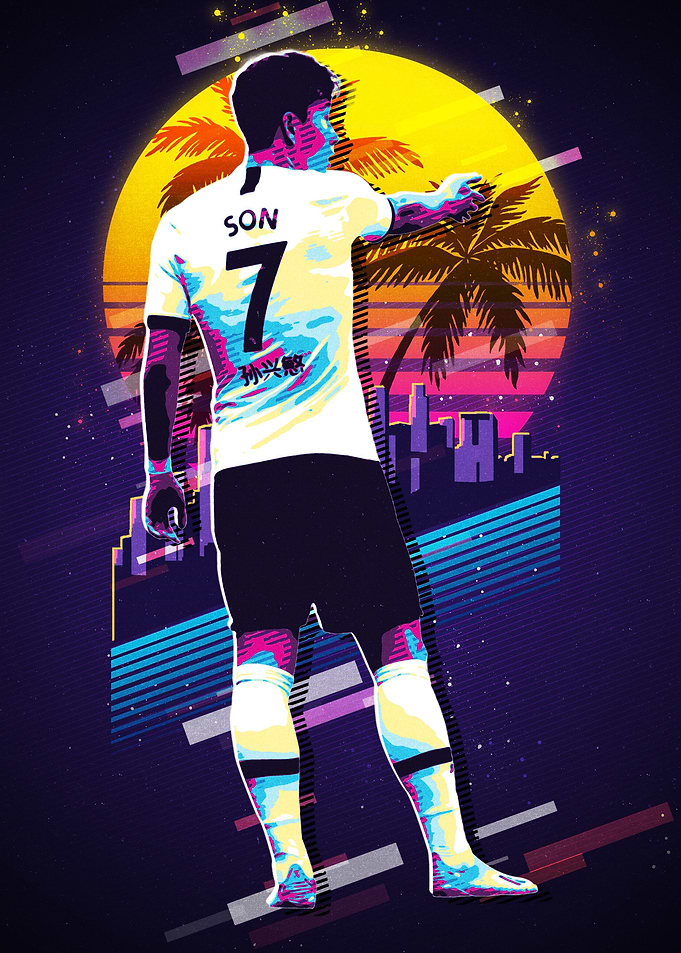 Heung Min football star