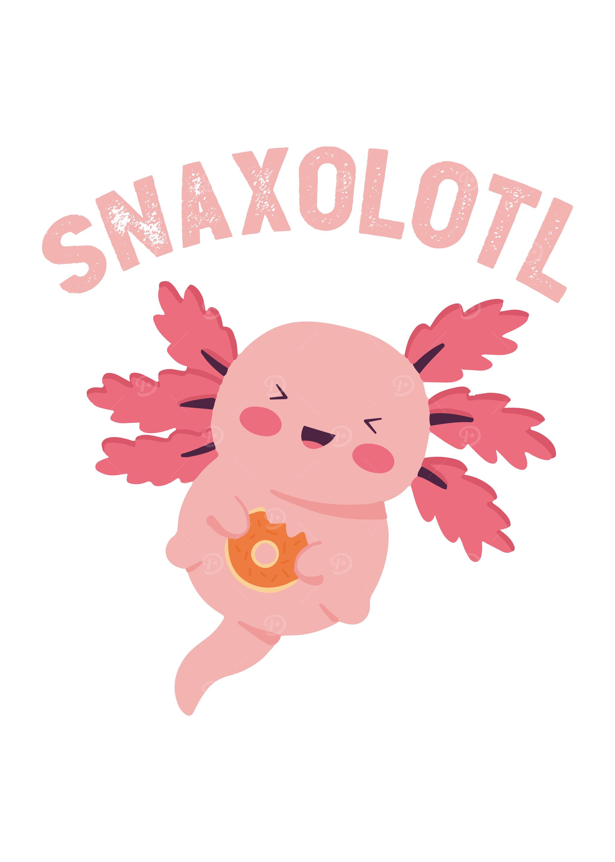 Adorable Kawaii Axolotl