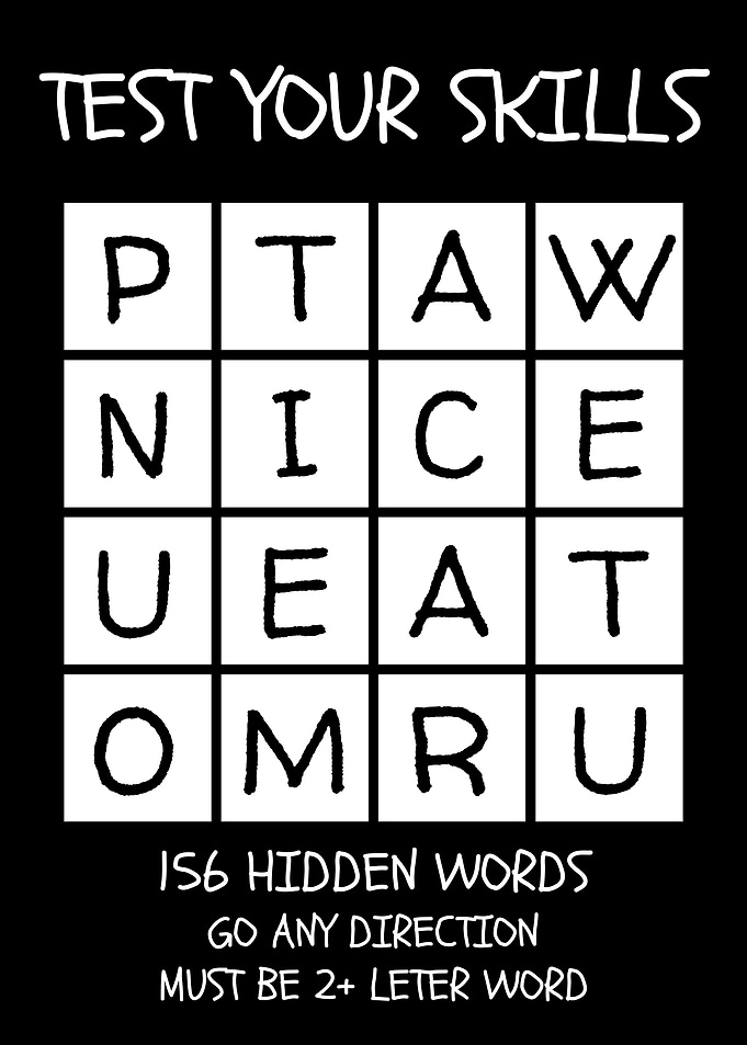Word Game Poster 6