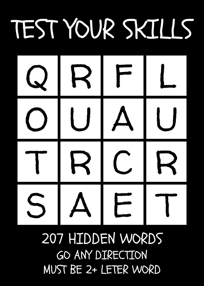 Word Game Poster 7