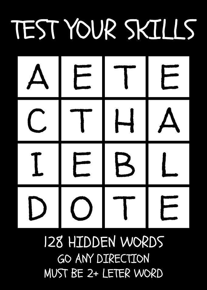 Word Game Poster 2