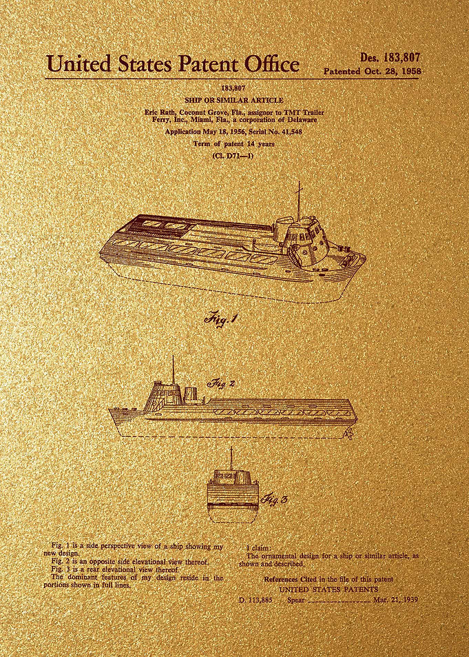 19 Ferry Boat Patent