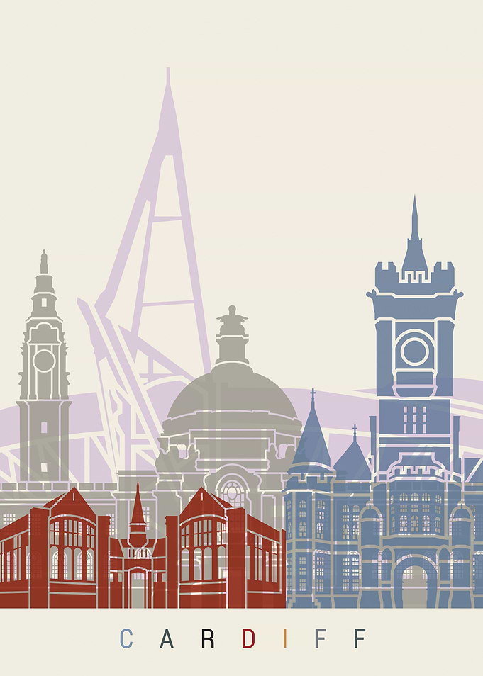 Cardiff skyline