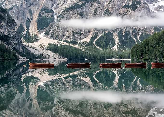 Boats On The Lake