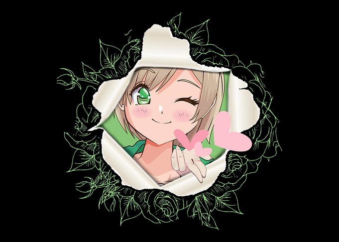 Anime Otaku Girl Kawaii