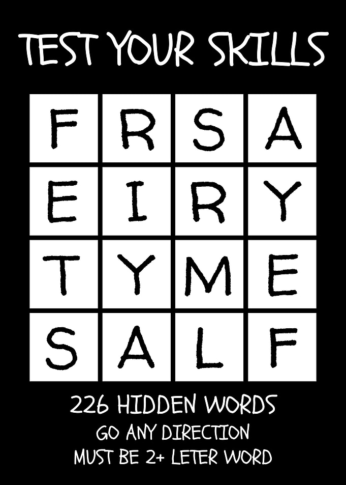 Word Game Poster 10