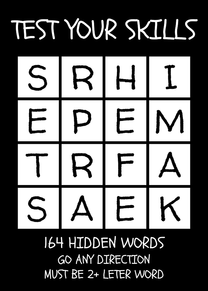Word Game Poster 8