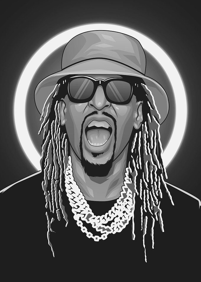 Lil Jon Grayscale