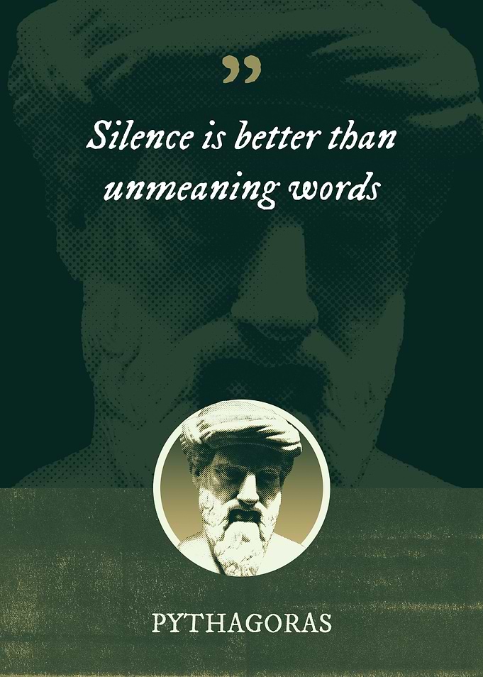 Silence is better than