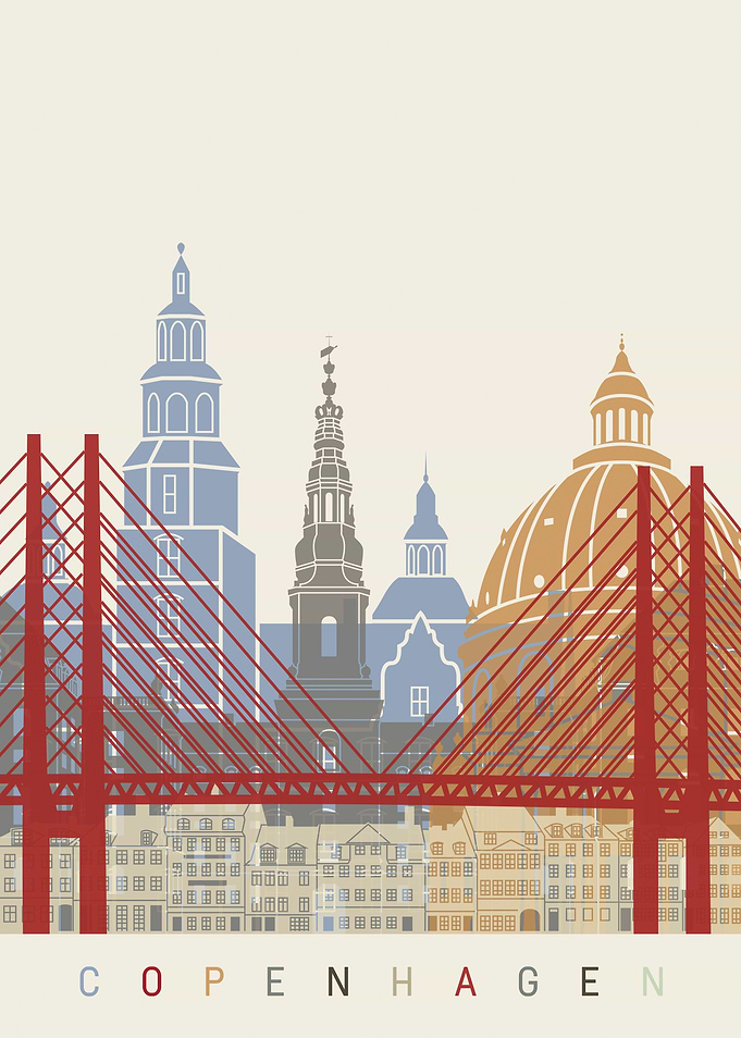 Copenhagen skyline