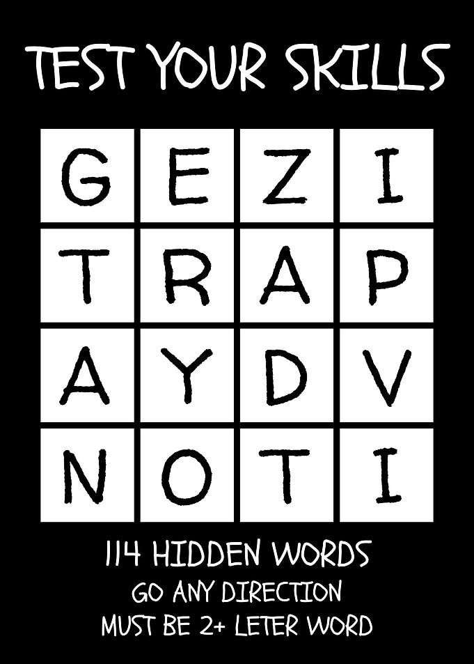 Word Game Poster 3