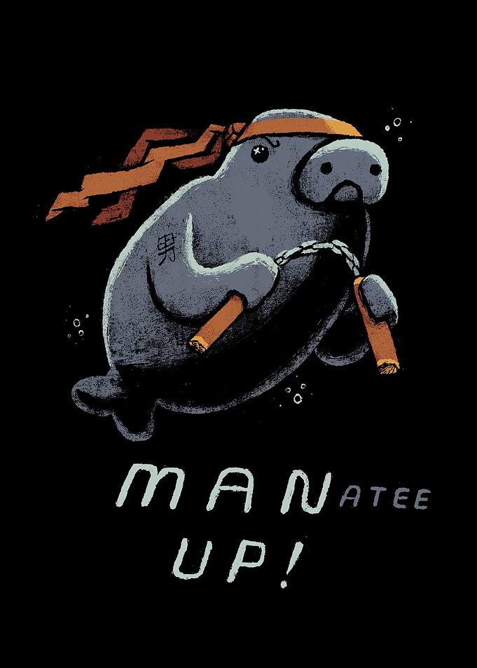 manatee up