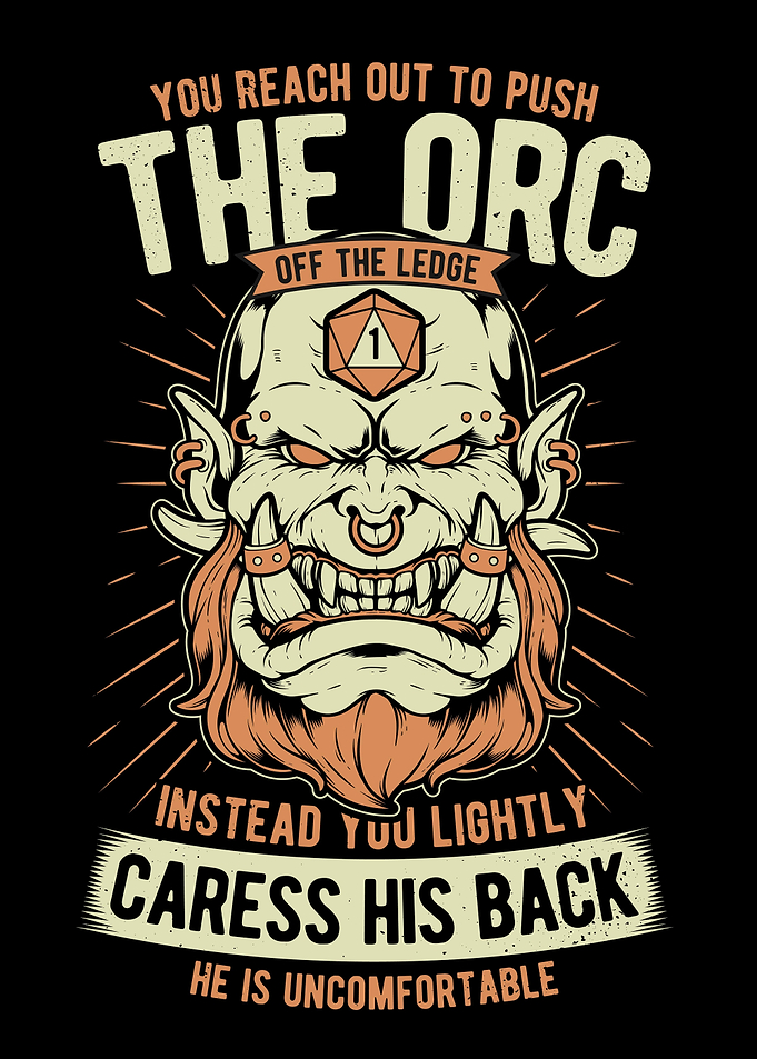 You Caress an Orcs Back