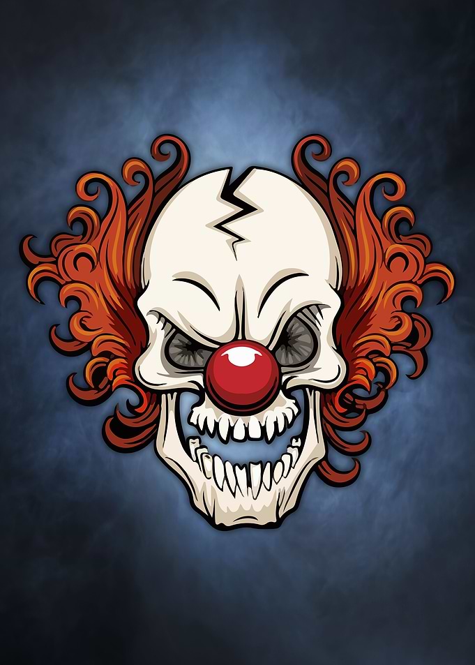 41 Halloween clown 41