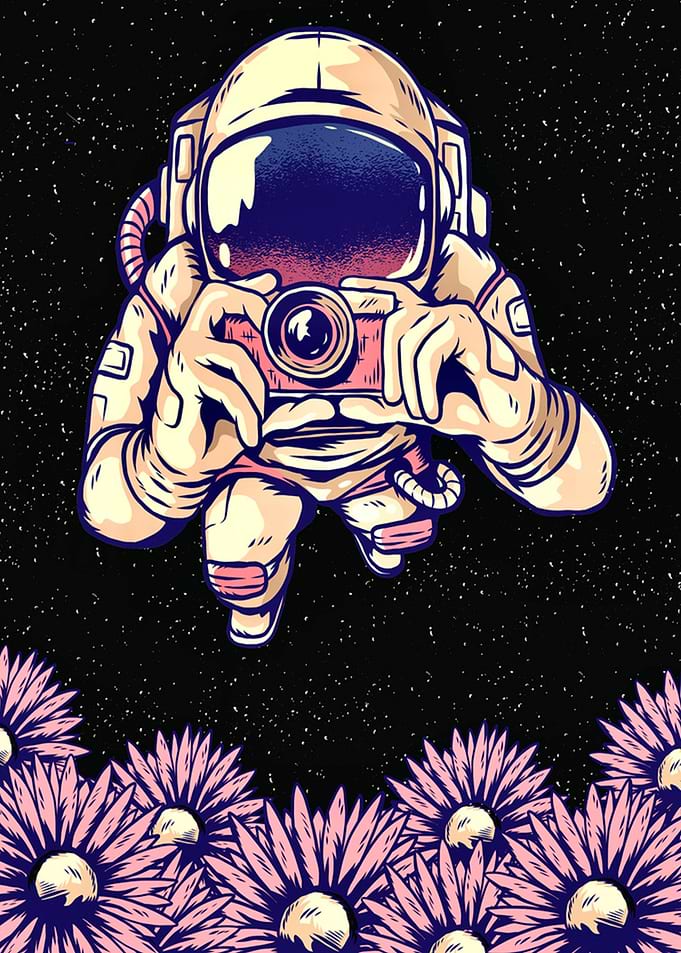Minimalistic photographer