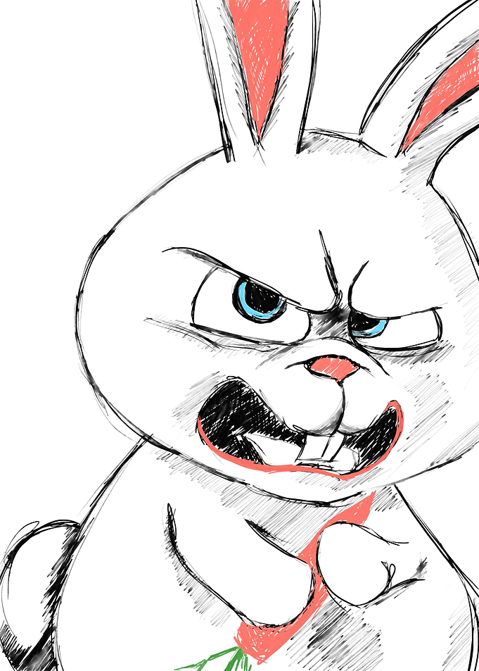 Evil bunny