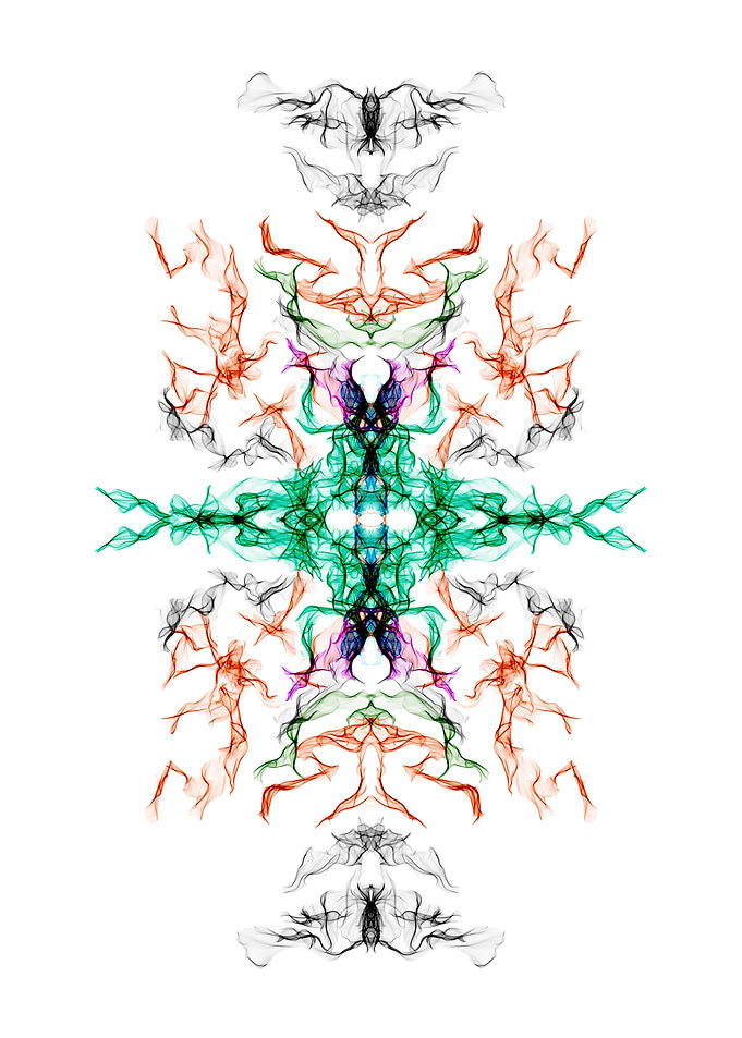 Abstract fractal fan art