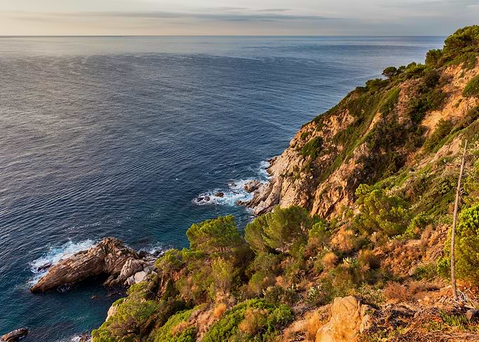 Sea Coast In Spain