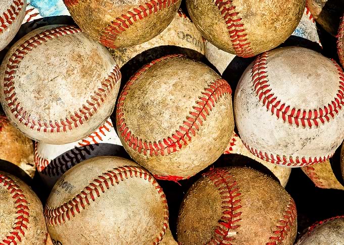 baseball balls