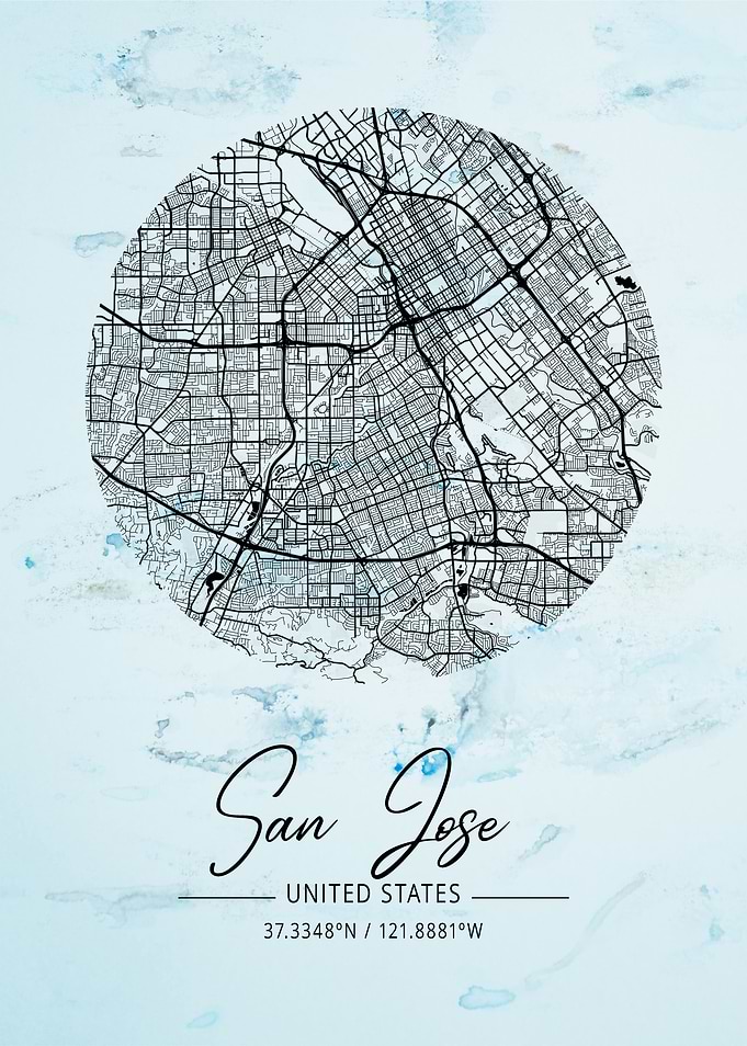 San Jose Alpha Watercolor