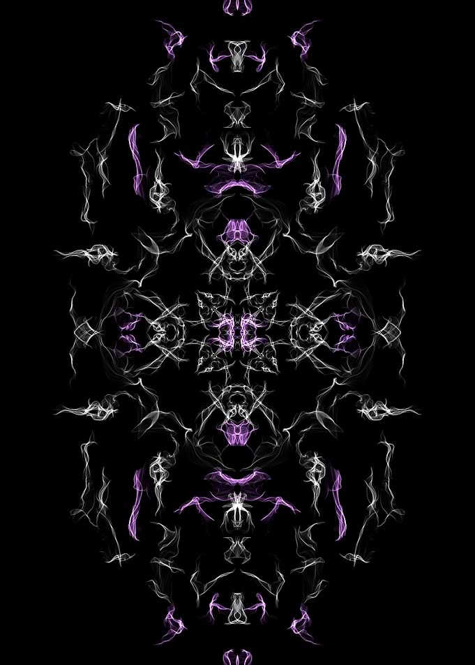 Abstract fractal fan art