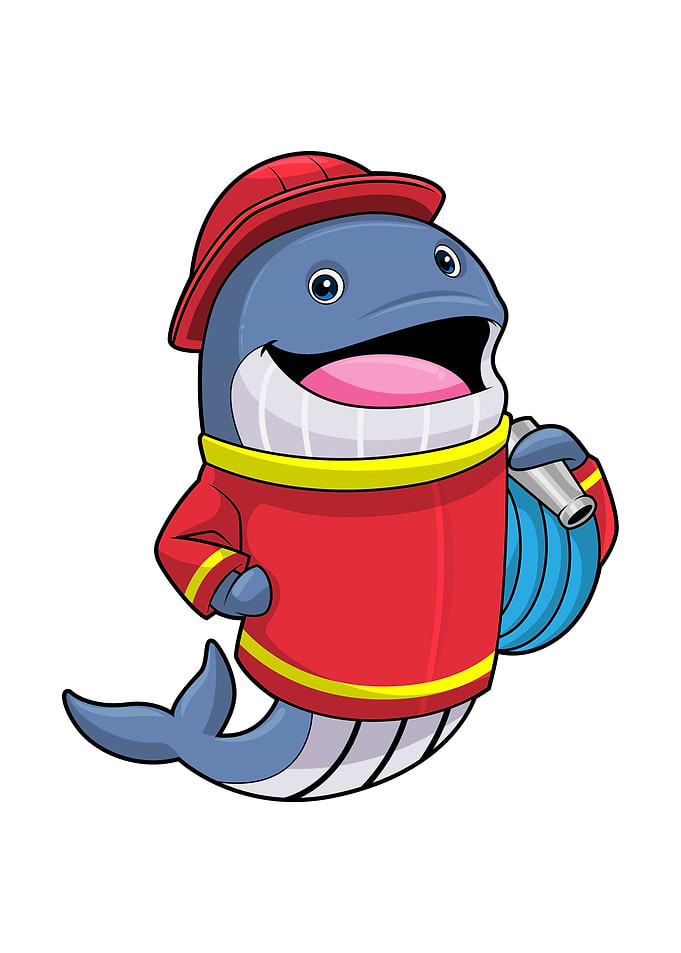 Whale Fire Department Hose